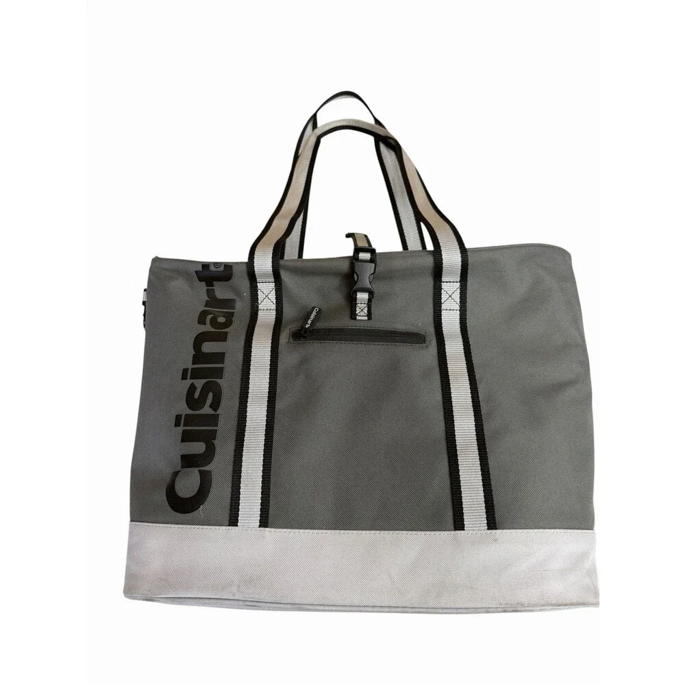 Cuisinart 40qt Waterproof Gray Tote Cooler Bag Holds up to 35-12oz cans
